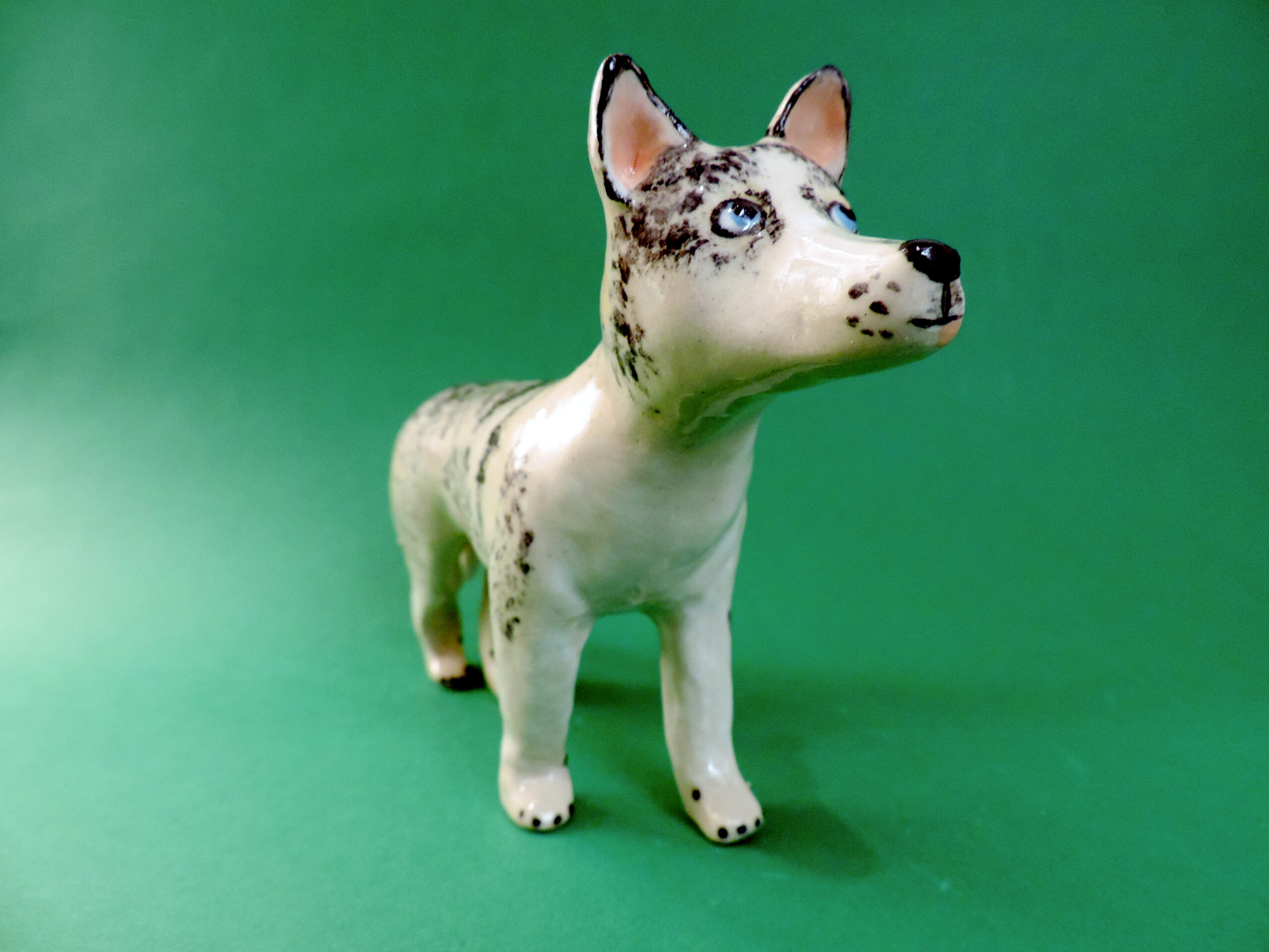 Chien en céramique personnalisable